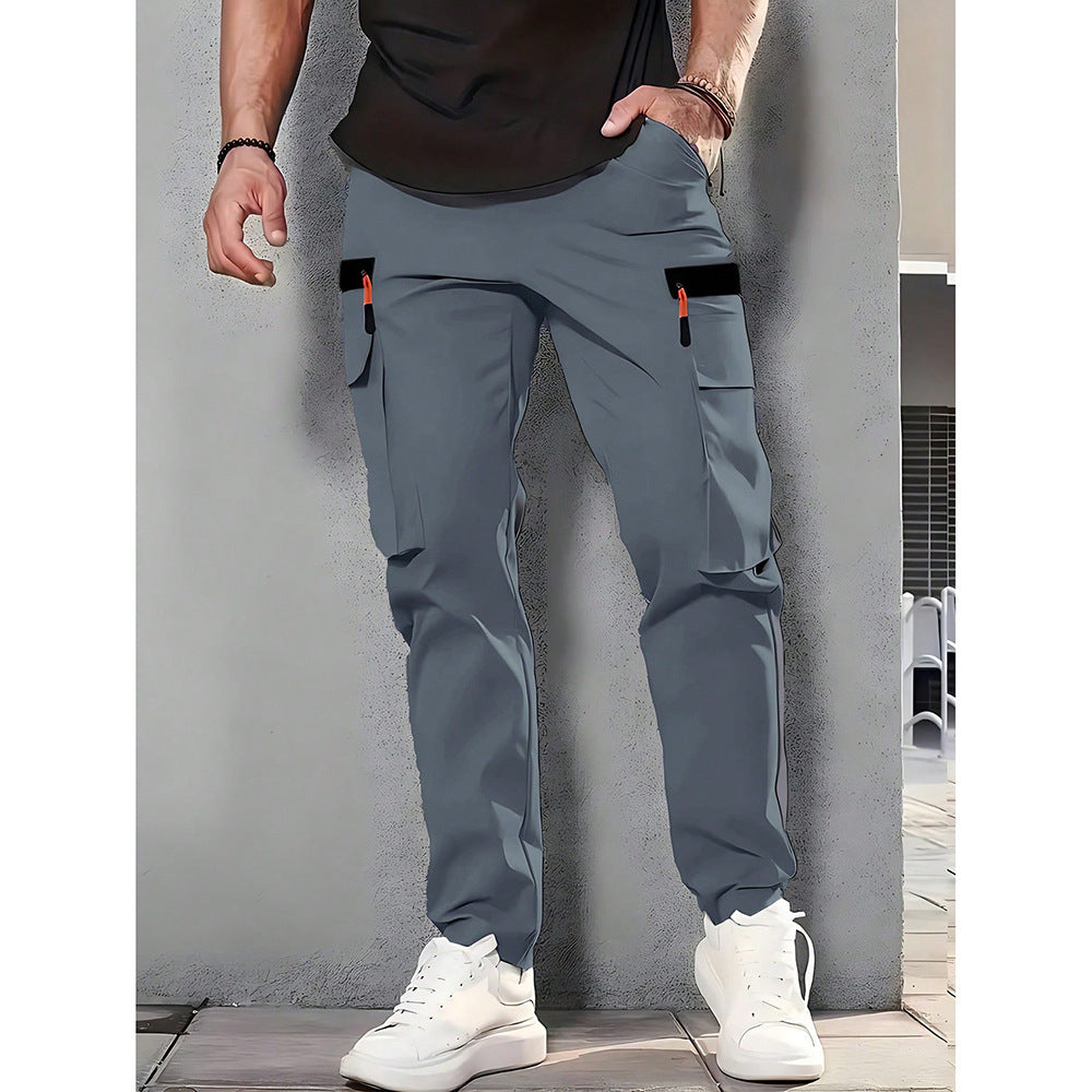 Herren Stretch Terry Arbeitshose – Casual Retro Fit | Ganzjahres Alltagskleidung