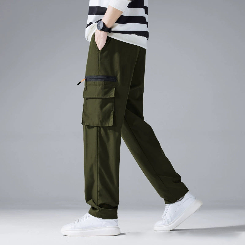 Herren Stretch Terry Arbeitshose – Casual Retro Fit | Ganzjahres Alltagskleidung