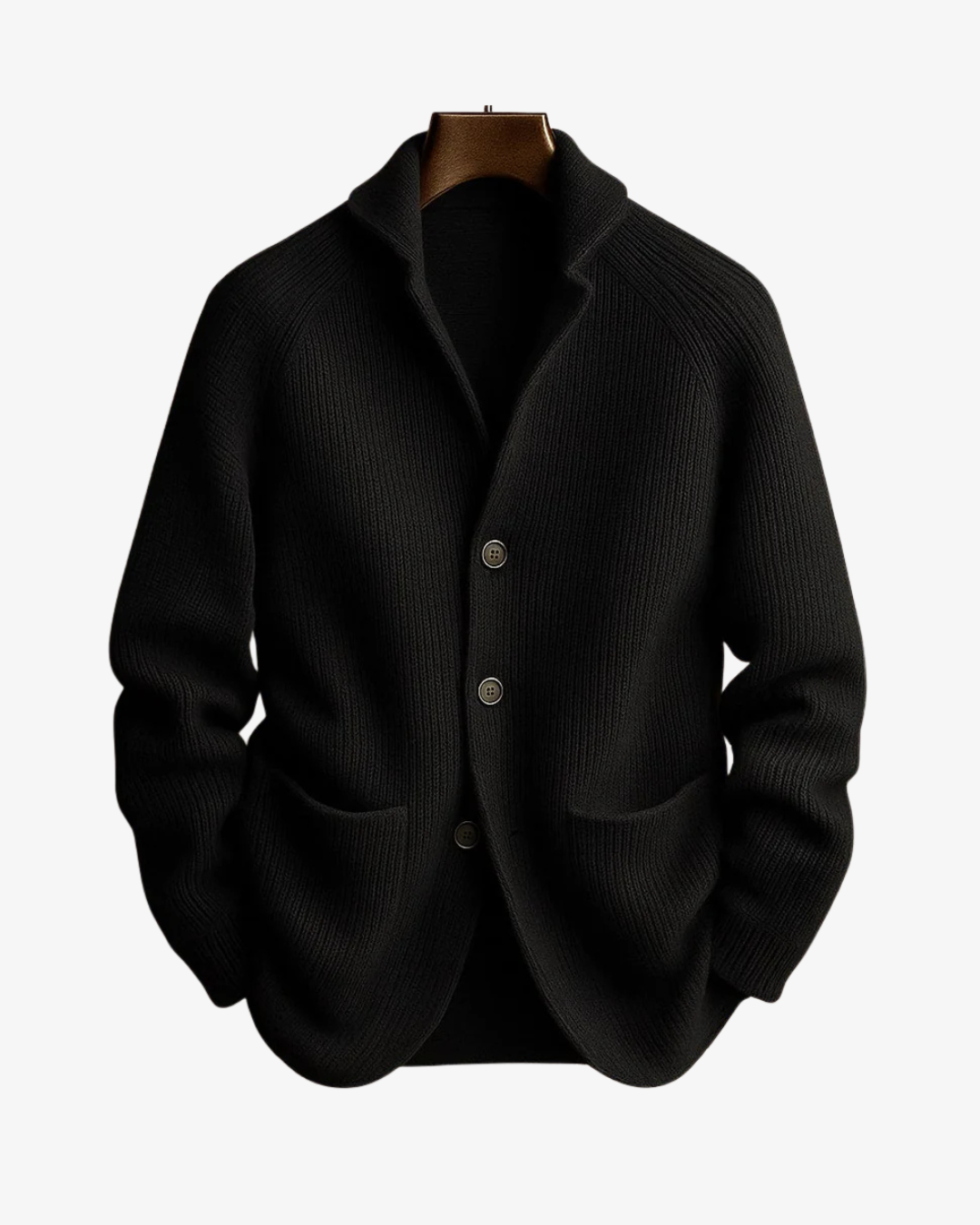 Elliot Taillierte Strickjacke mit Knopfleiste