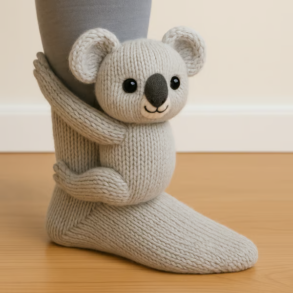 Selvine Socken mit Tiermuster