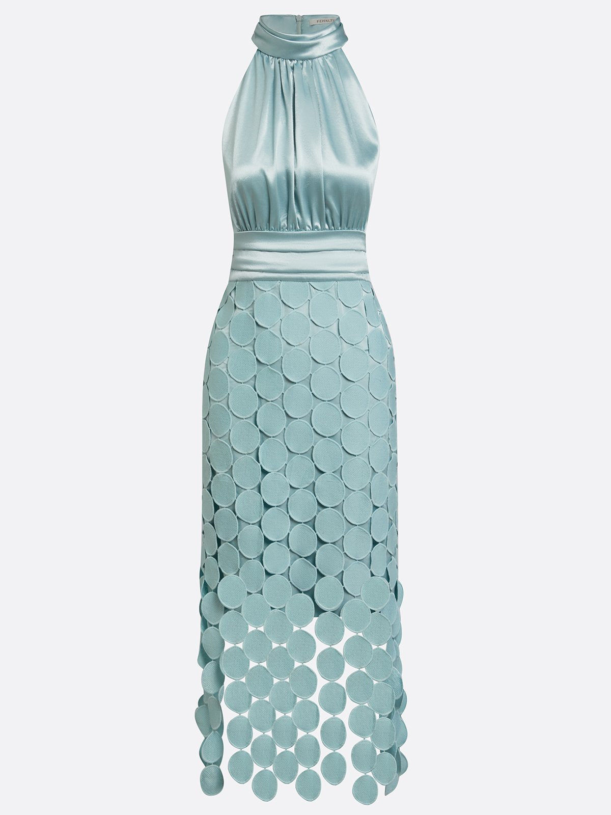 Celine Elegantes Midi-Hochzeitskleid für Herbst