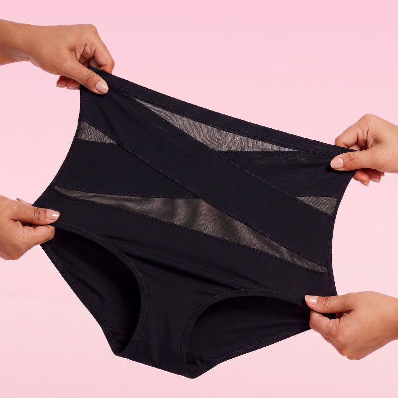 Unterwäsche mit hoher Taille für Damen mit Bauchkontrolle