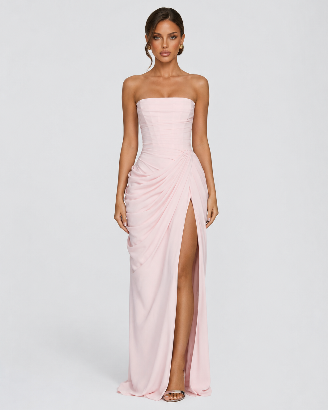 Main Character Drape Abendkleid