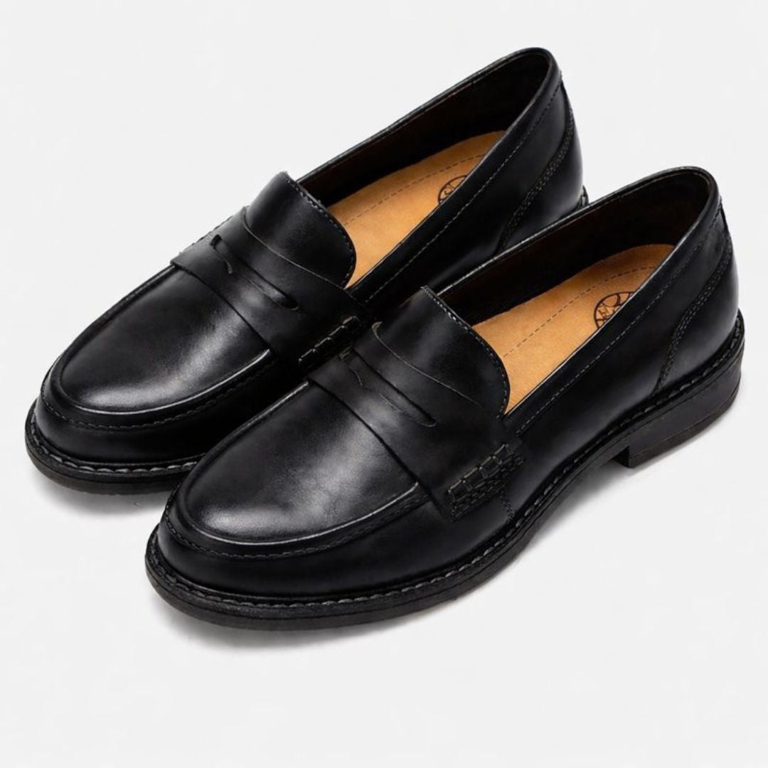 Valetta Orthopädische Leder-Loafer