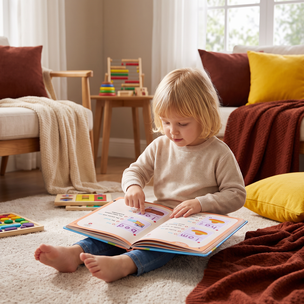 Mein erstes Leveled Reading Sound Buch – Interaktives Lesen & Literacy