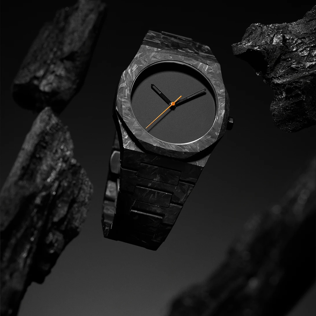 KRONOS Uhr – Polycarbonat-Edition Black