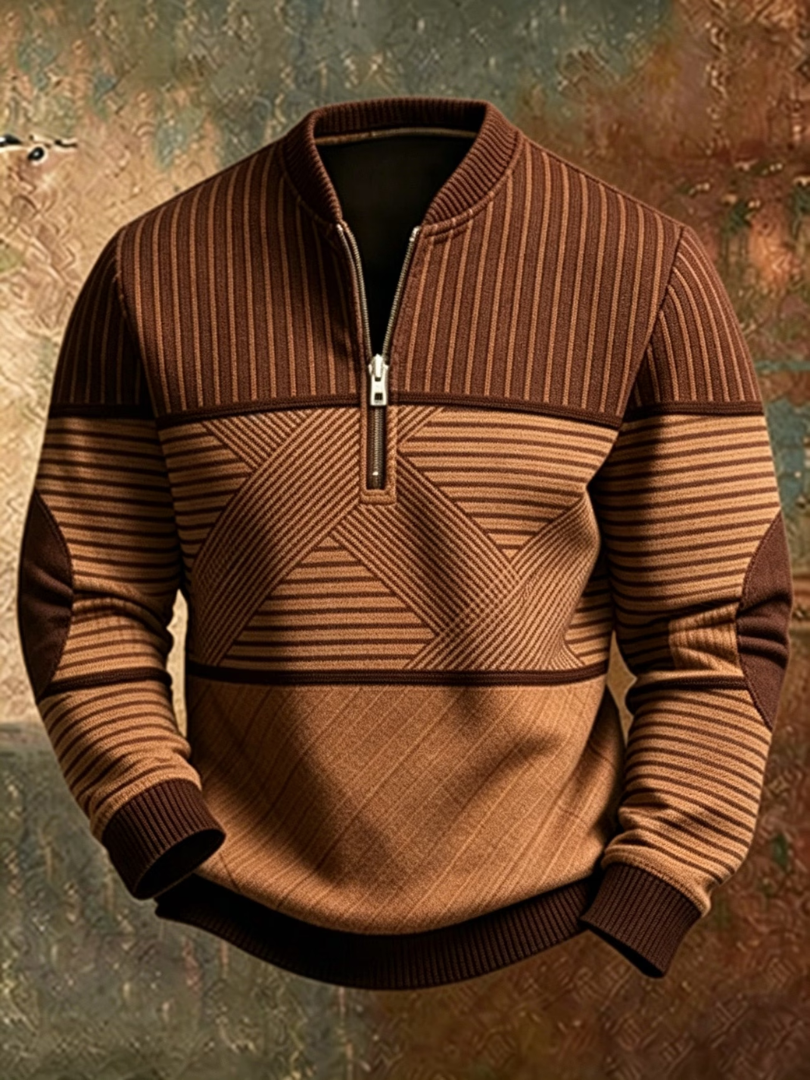 Herren Half-Zip Pullover