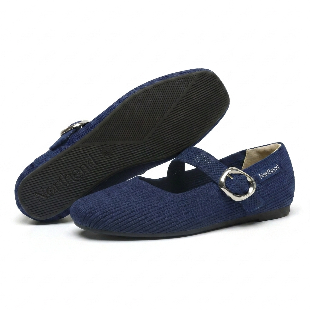 Ballerina in breiter Passform