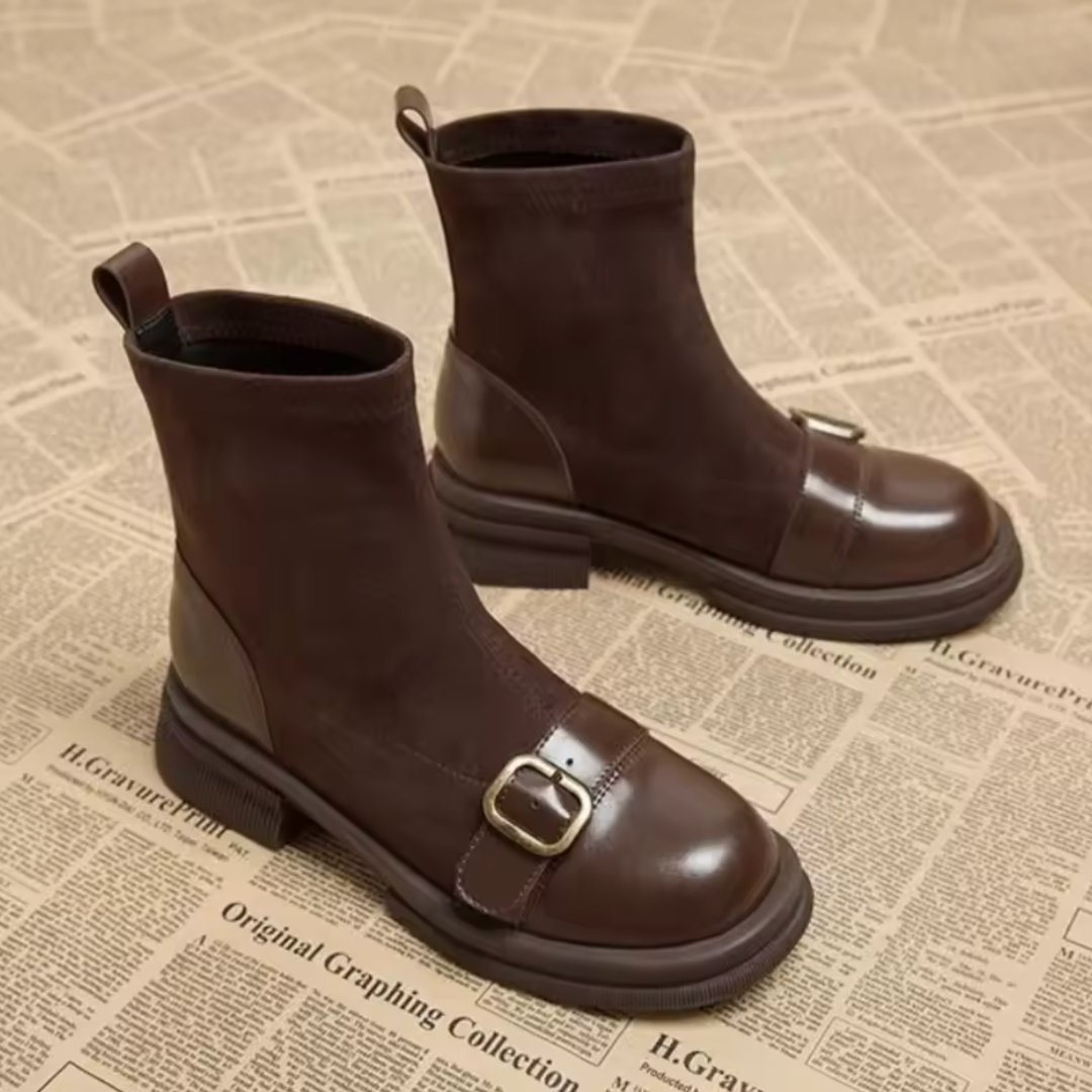 Wildleder Komfort Stiefel