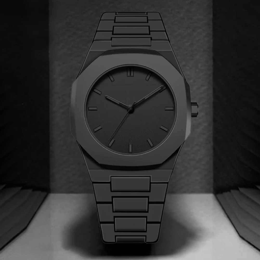 KRONOS Uhr – Polycarbonat-Edition Black