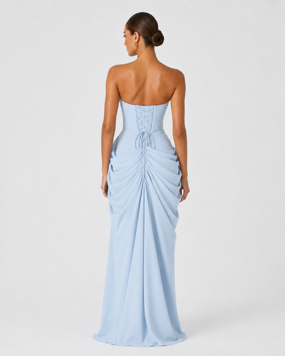 Main Character Drape Abendkleid