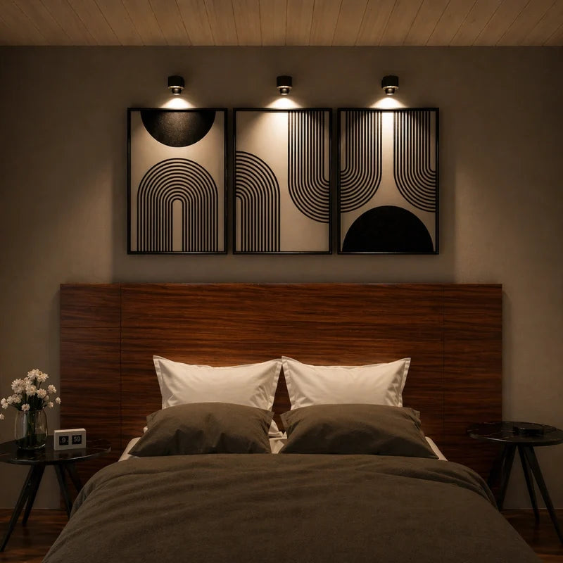 Kabellose Wandlampe