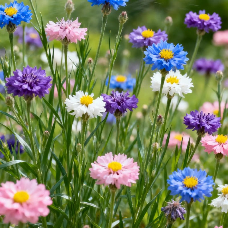 Vintage Mix Kornblumen Samen