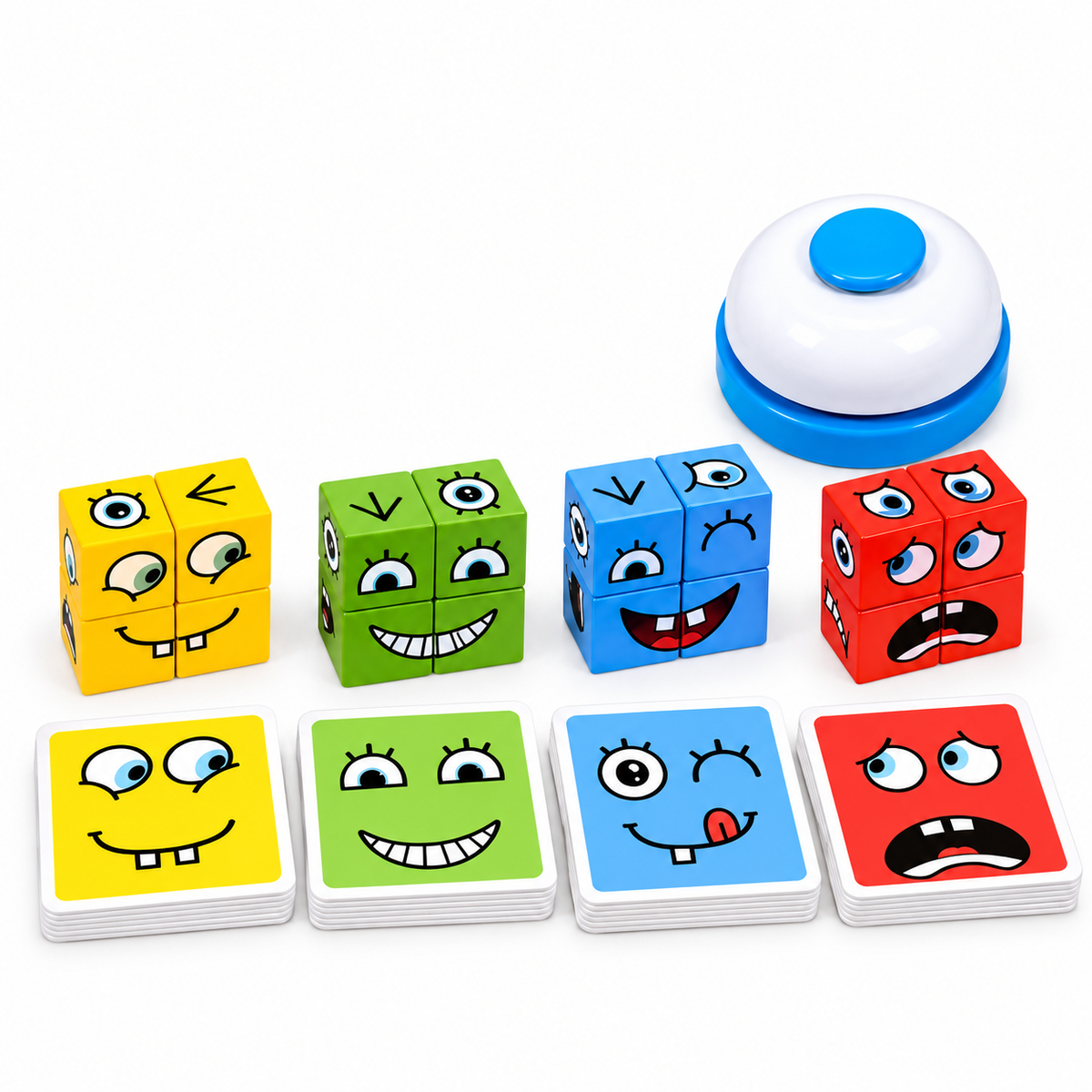 Gesichtserkennungs-Puzzlespiel für schnelle Familienrunden