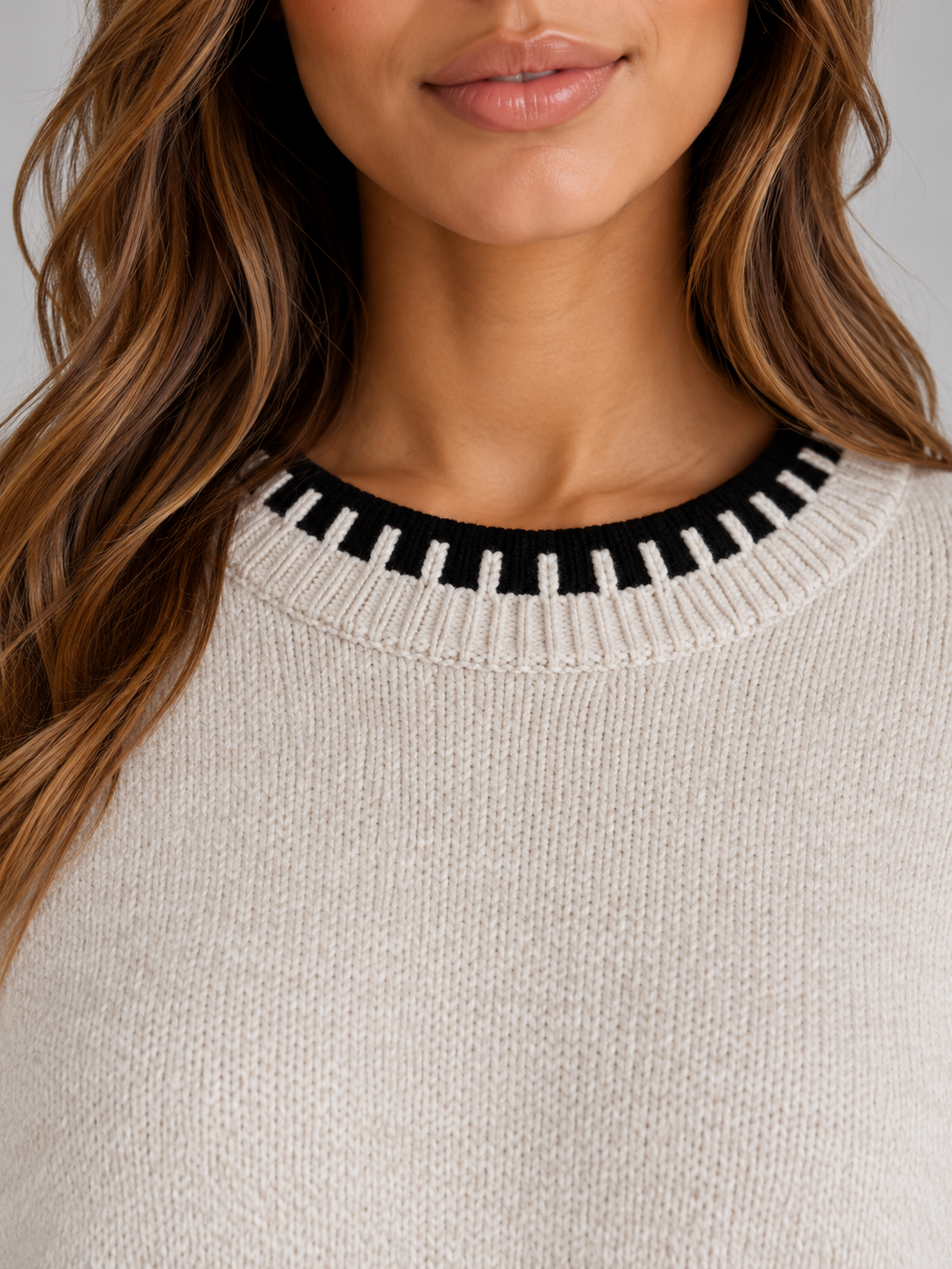 Damen gestricktes Relaxed Co-Ord Set