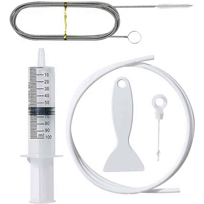 Set zur Reinigung des Kühlschrankablaufs, Schlauch 1 m