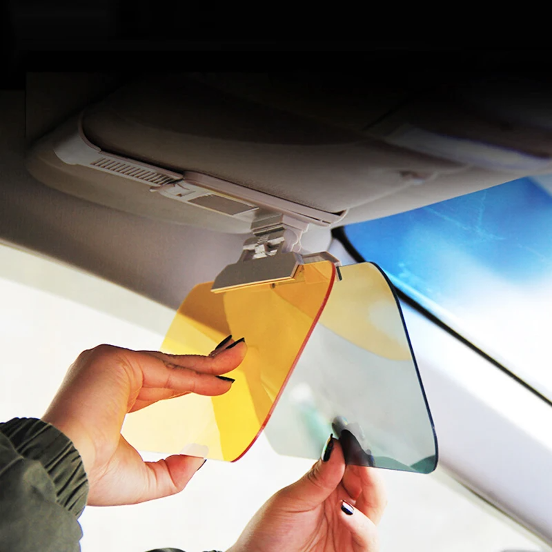 Einfaches Clip-On Anti-Blend-Schild für Sichereres Autofahren