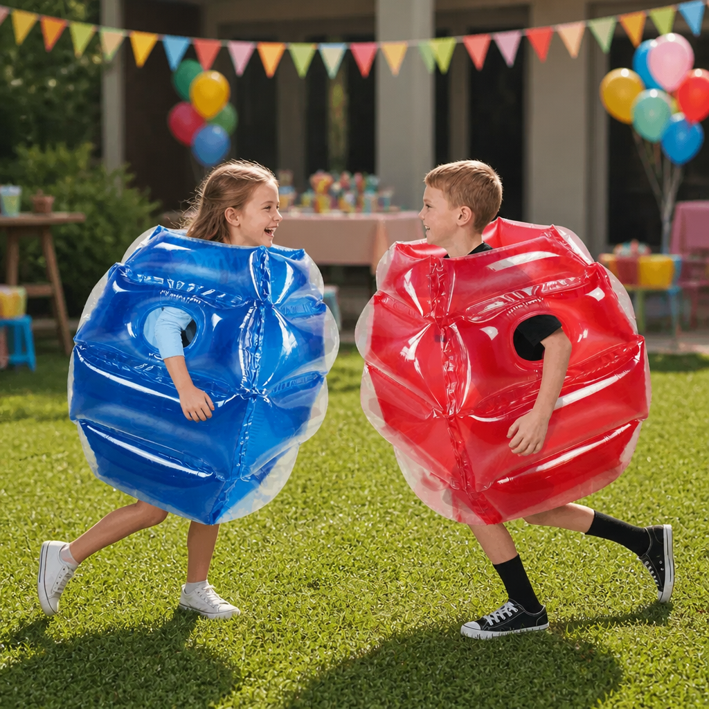 Aufblasbarer Bumper Ball Anzug für Kinder – 2 Spieler Outdoor-Kollisionsspiel