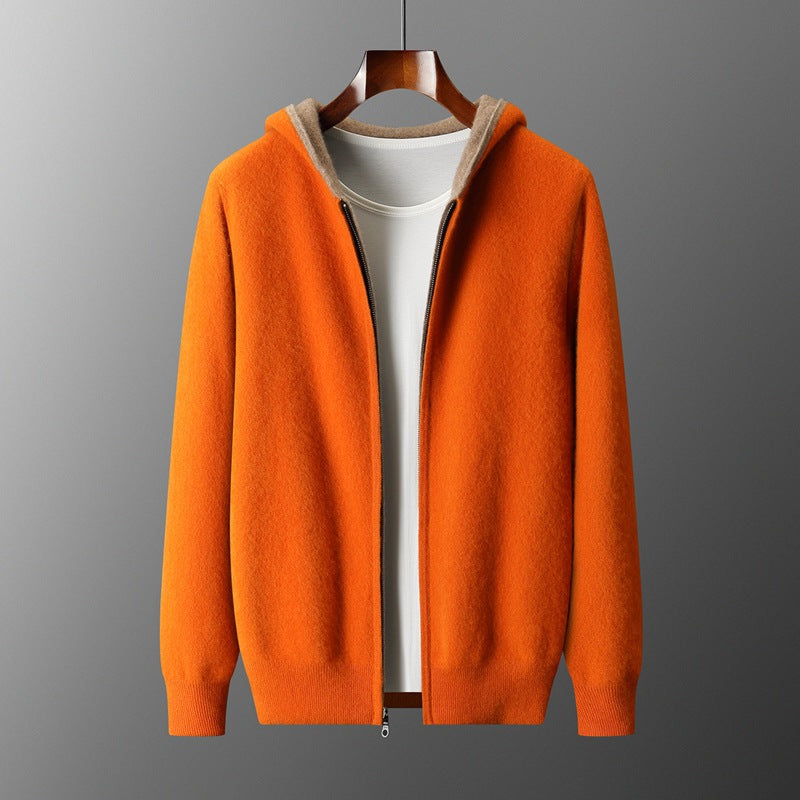 Koji Reversible Kaschmir-Zip-Jacke