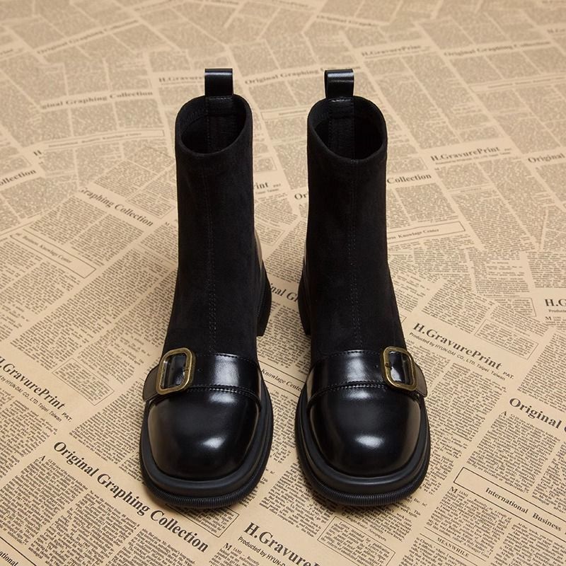 Wildleder Komfort Stiefel