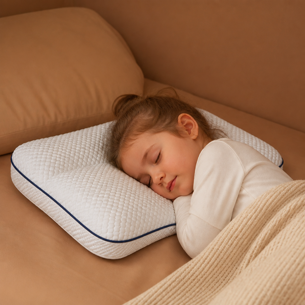 Ergonomisches Nackenstützkissen aus Memory-Schaum für Kinder