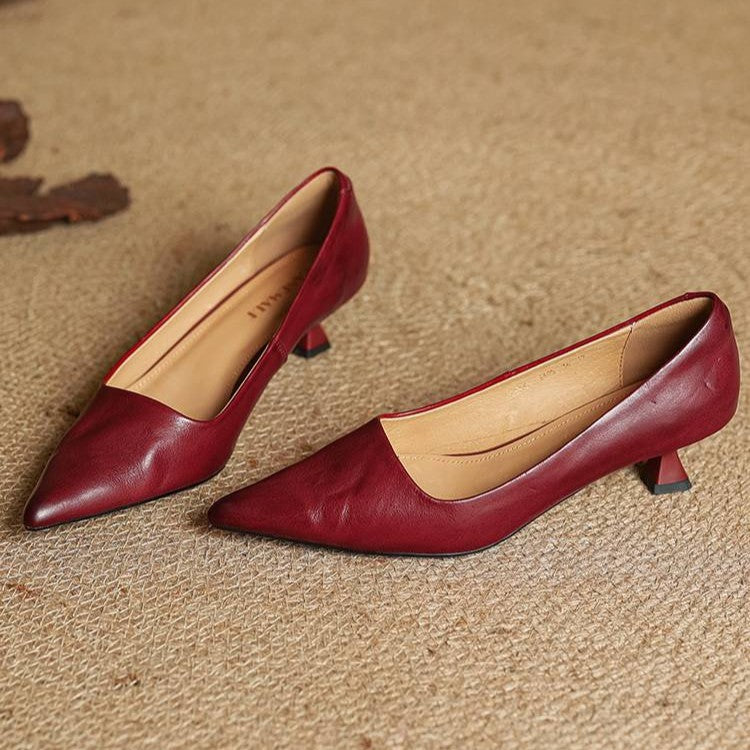Serane Leder-Heels