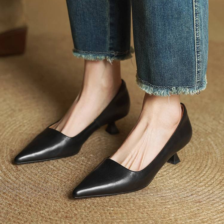 Serane Leder-Heels