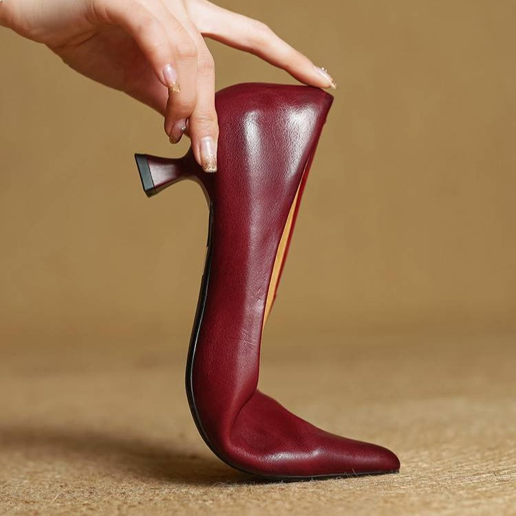 Serane Leder-Heels