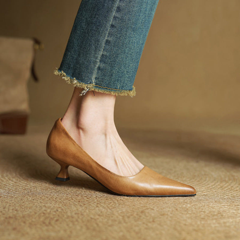 Serane Leder-Heels