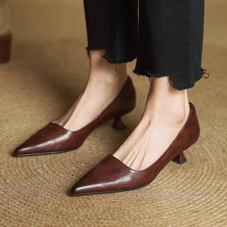 Serane Leder-Heels