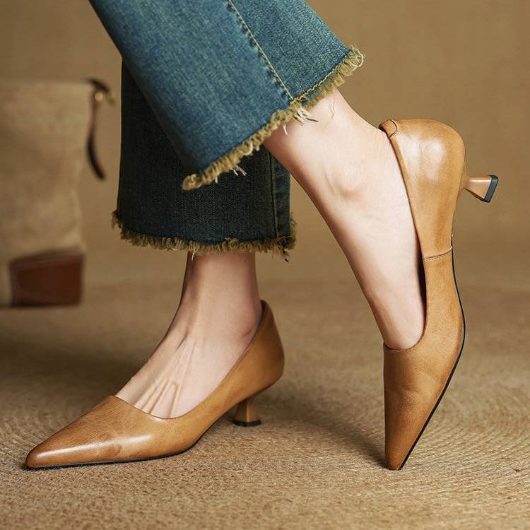 Serane Leder-Heels