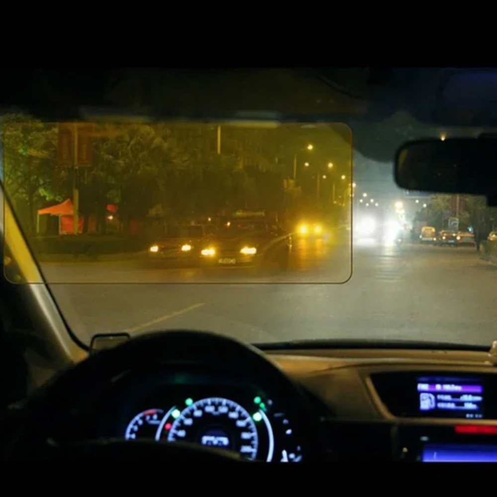 Einfaches Clip-On Anti-Blend-Schild für Sichereres Autofahren