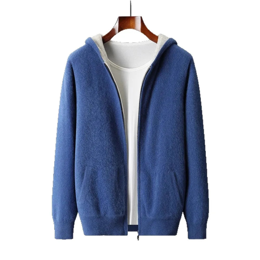 Koji Reversible Kaschmir-Zip-Jacke