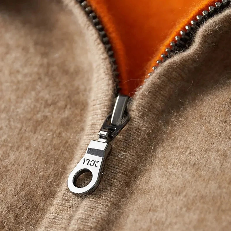 Koji Reversible Kaschmir-Zip-Jacke
