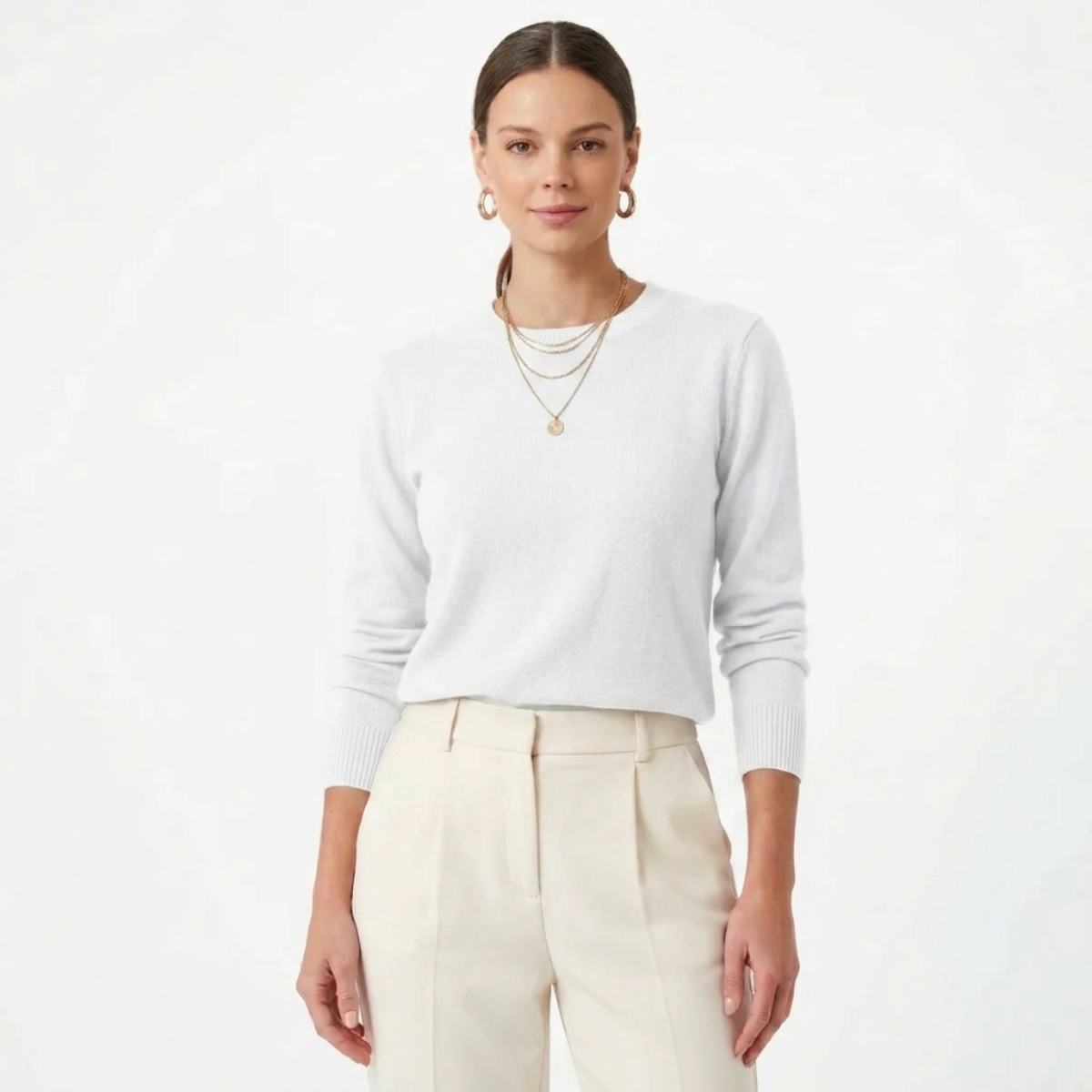 Pullover Strick Modal Damen