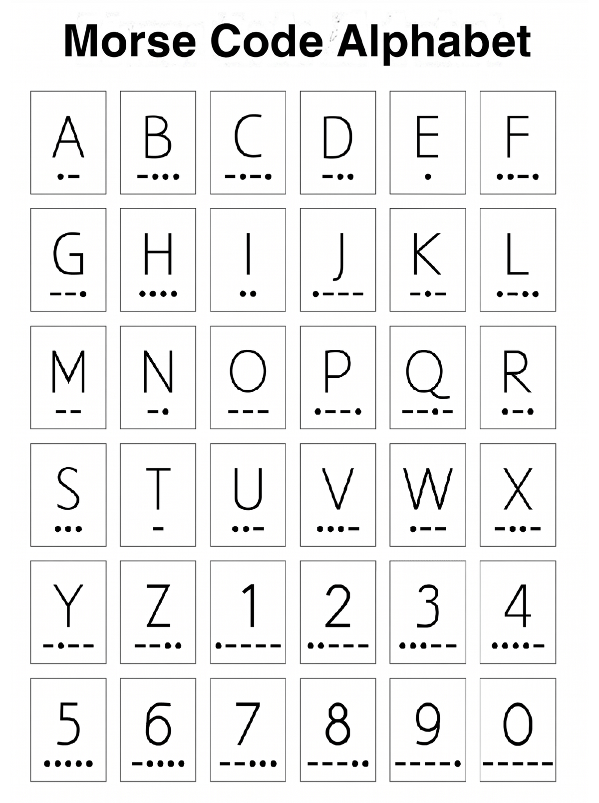 Marie Morsecode-Halskette