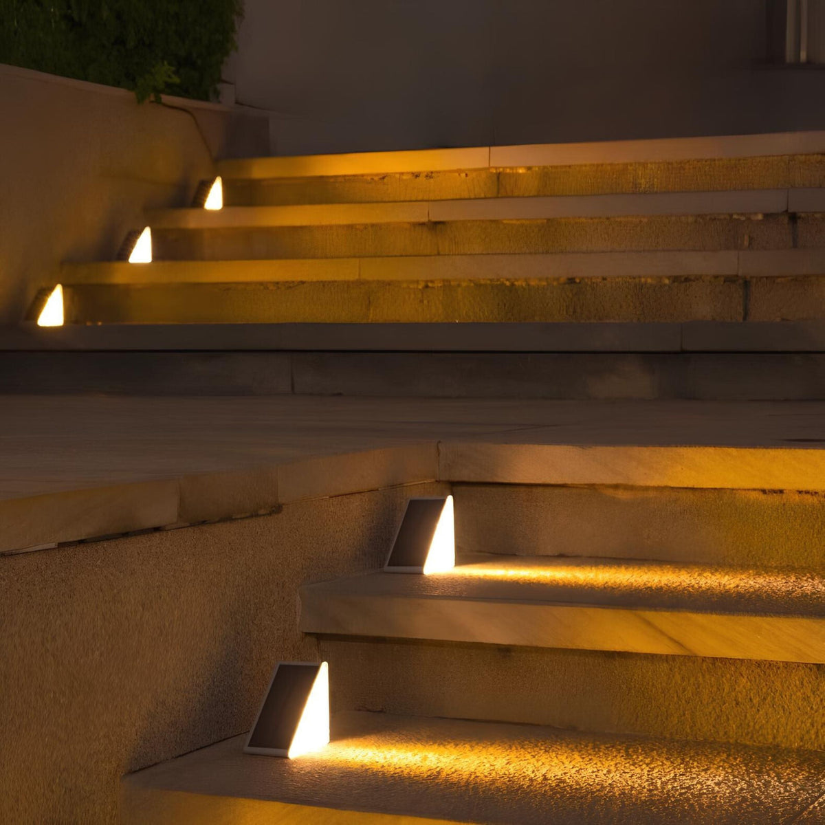 Solar betriebene Treppenlichter