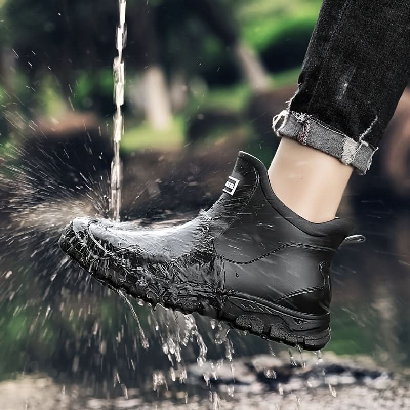 Wasserdichte Stiefel mit robustem Griff und Komfort für nasse Outdoor-Bedingungen