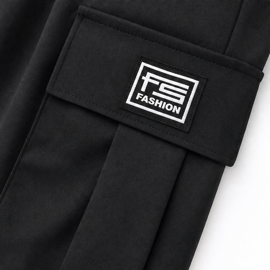Entspannte Cargo-Hose mit geradem Bein