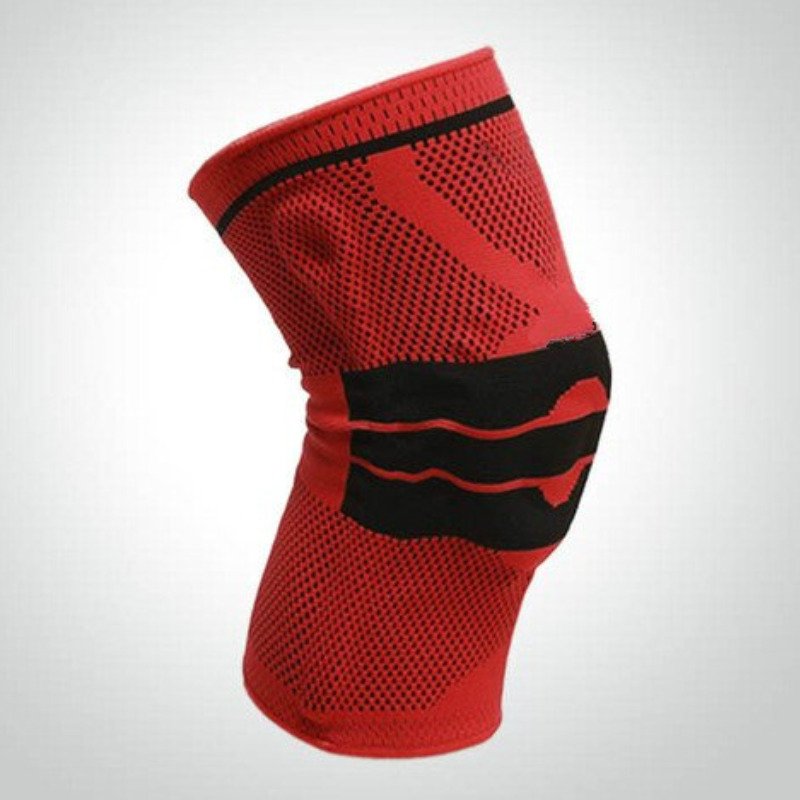 Silikon Kniebandage mit Kompressionsunterstützung