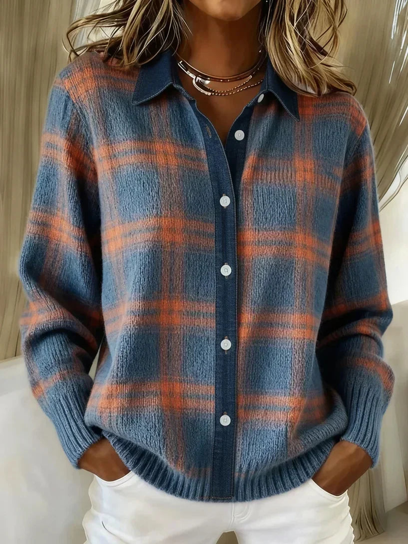 Elegante und gemütliche Strickjacke