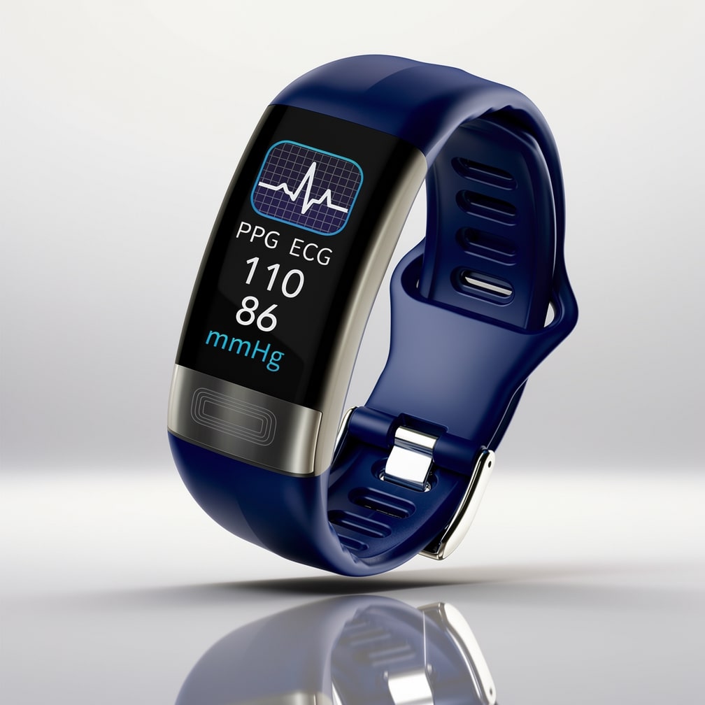 Smartwatch mit Herzfrequenz, Schlaftracking & Schrittzähler
