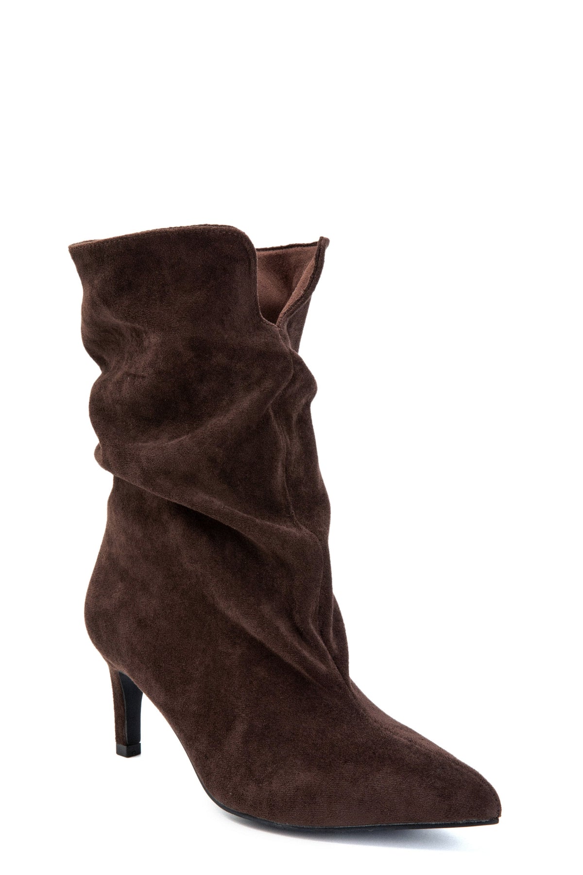 Gorgina Braune Absatzstiefel