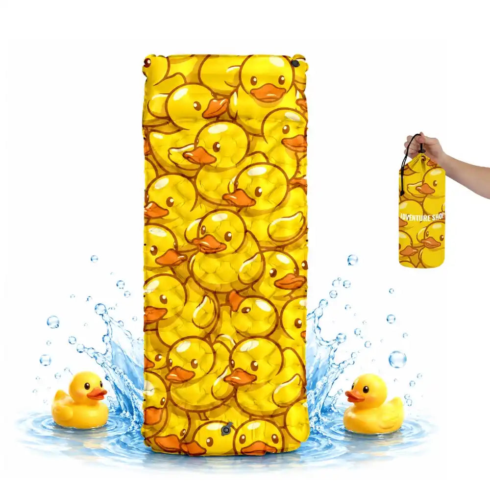 Isomatte mit integrierter Luftpumpe, ultrakompakt und wasserdicht