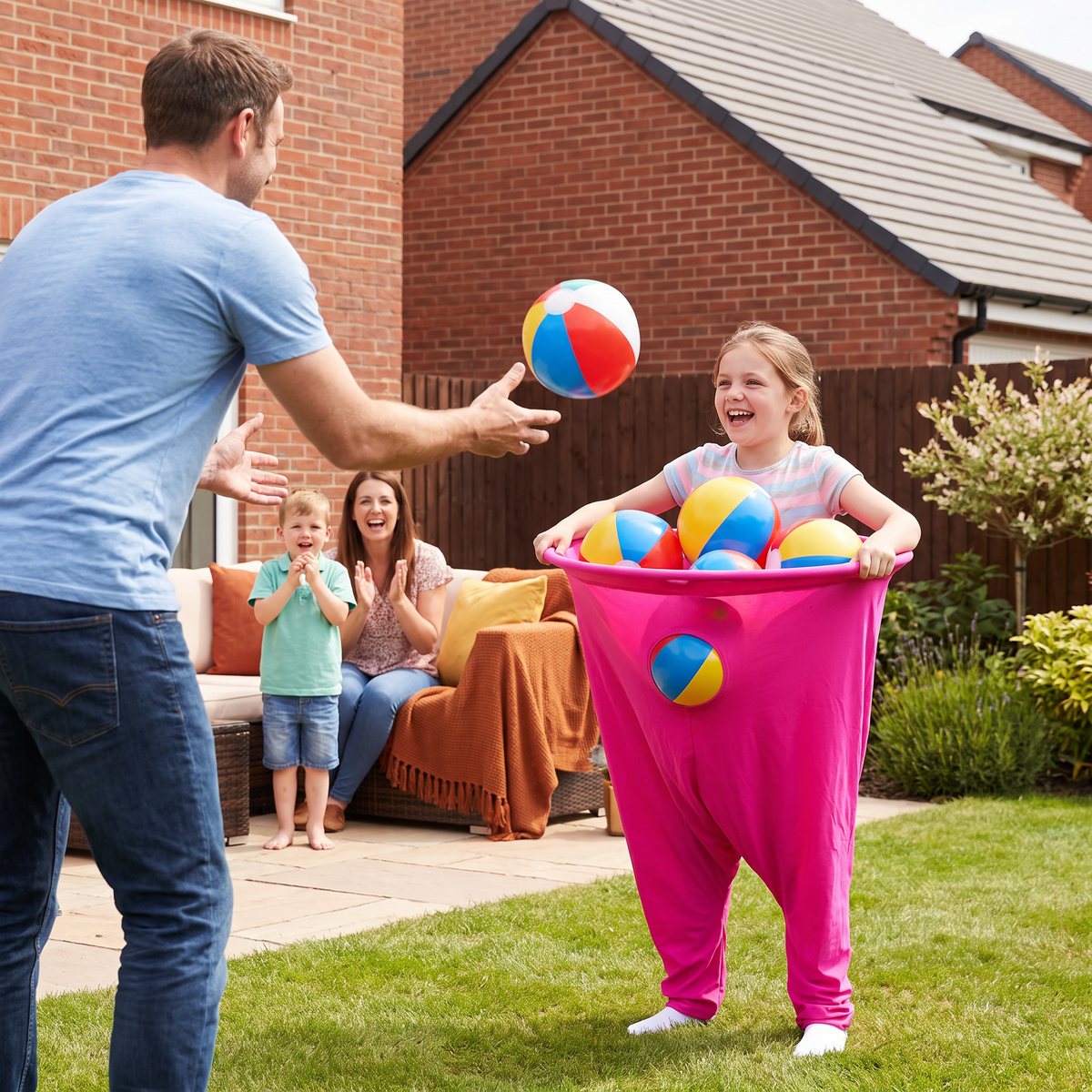 Clown-Hose - Ballfangspiel für die ganze Familie