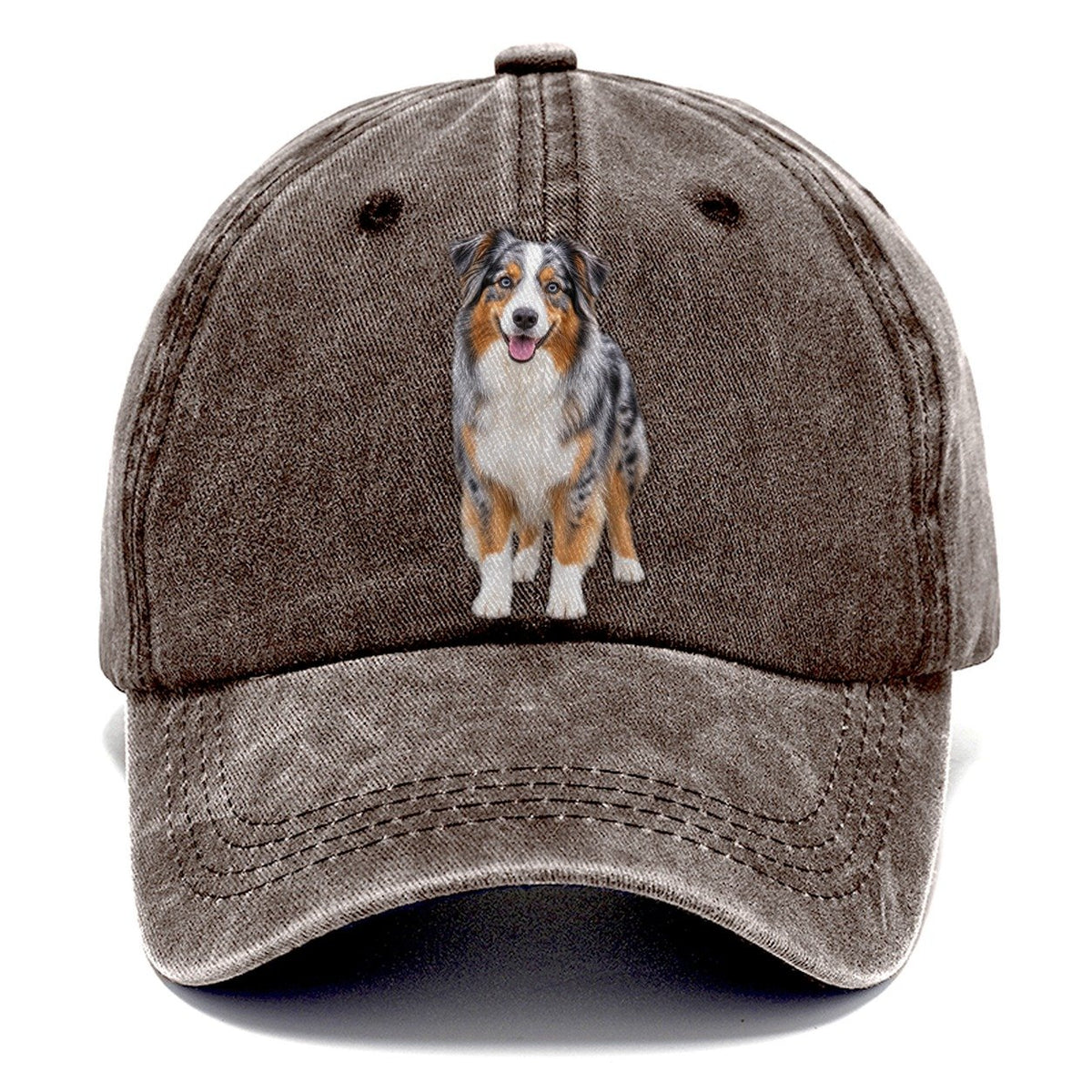 Australian Shepherd Standing Top Breeds Classic Cap