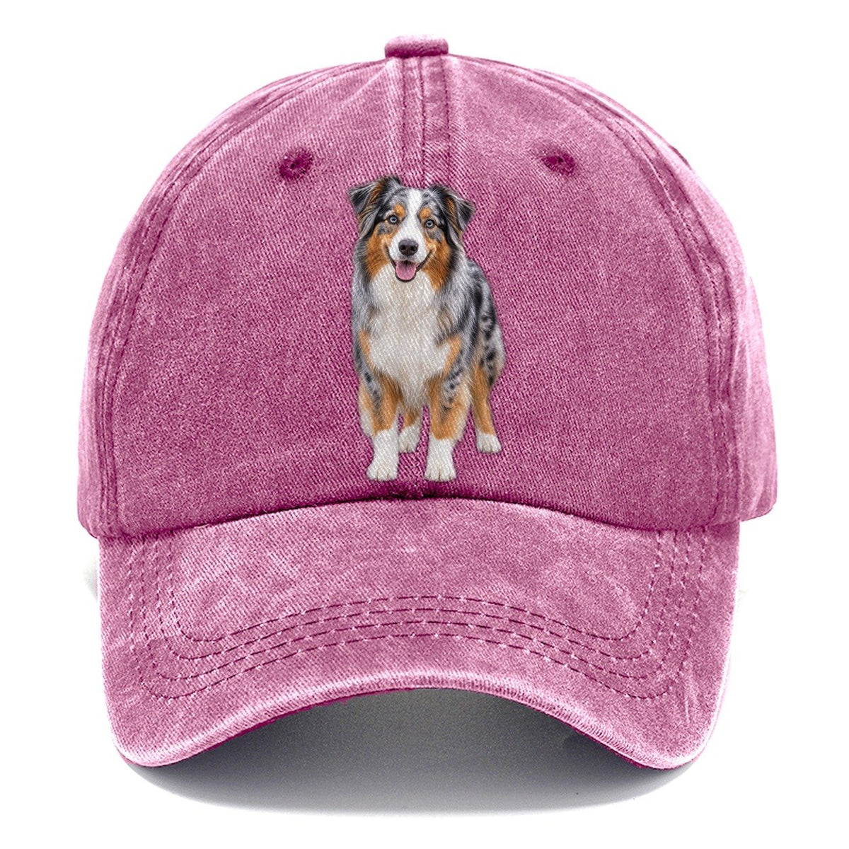 Australian Shepherd Standing Top Breeds Classic Cap