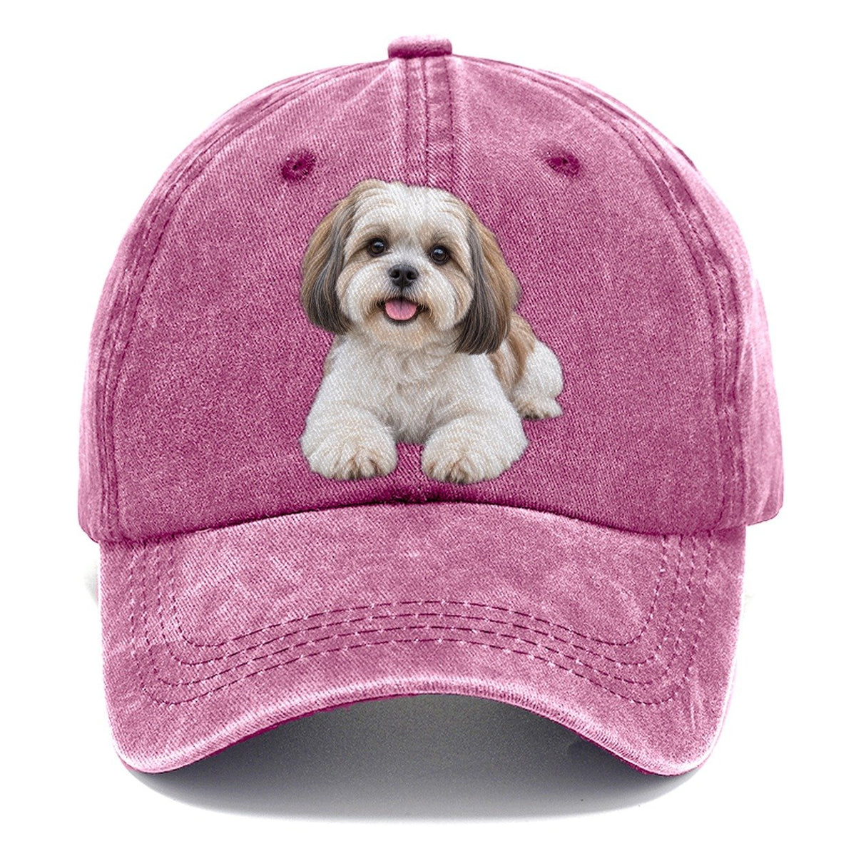 Shih Tzu Liegend Top Rassen Classic Kappe