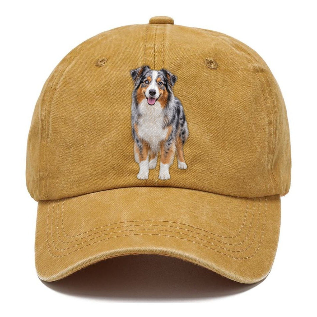 Australian Shepherd Standing Top Breeds Classic Cap