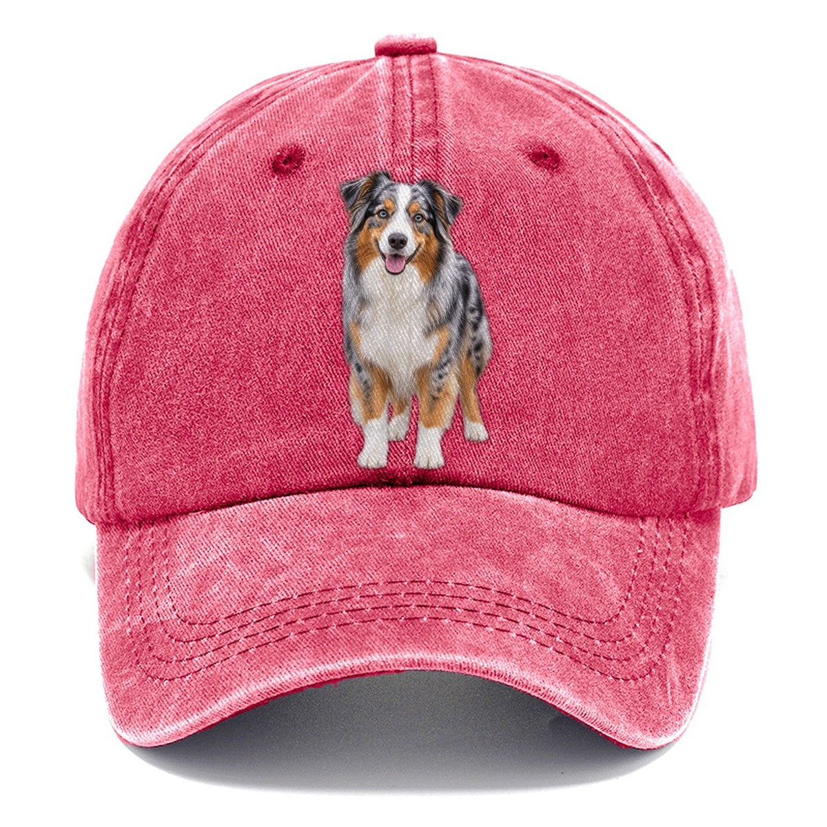Australian Shepherd Standing Top Breeds Classic Cap